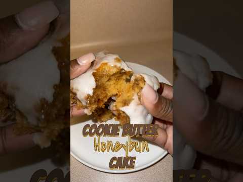 Cookie Butter Honeybun Cake
