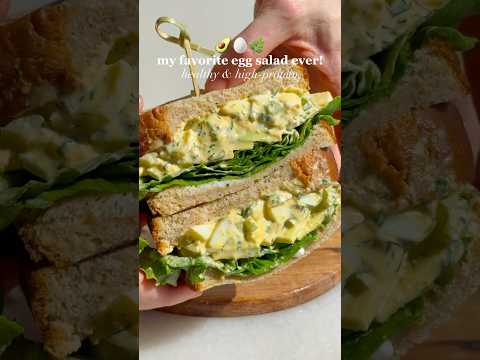 BEST Egg Salad: Click the link in my bio and then select the photo to get the recipe ❤️