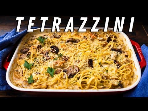 Chicken Tetrazzini - The Ultimate Weeknight Retro Classic