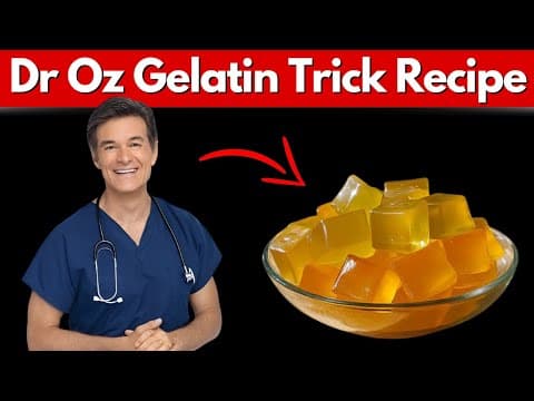 Dr Oz Pink Gelatin Trick Recipe for Weight Loss (2026)