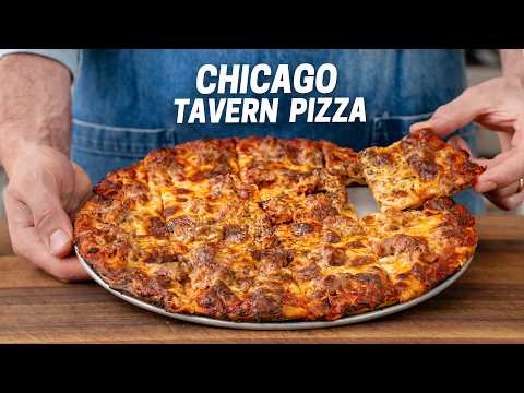 Chicago Thin Crust Pizza - Delicious American main course with medium difficulty. Perfect recipe converted from YouTube video to PDF format.