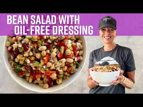 Bean Salad With Oil-Free Dressing