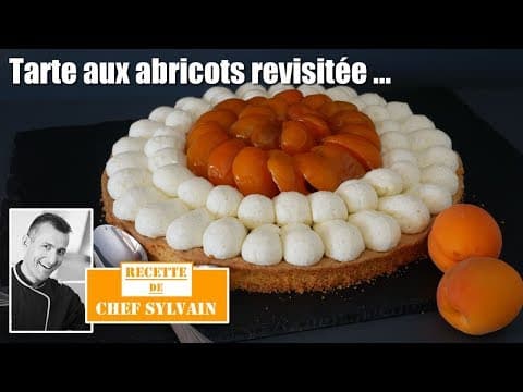 Tarte aux abricots, crème vanille et sablé breton - Delicious French dessert with medium difficulty. Perfect recipe converted from YouTube video to PDF format.