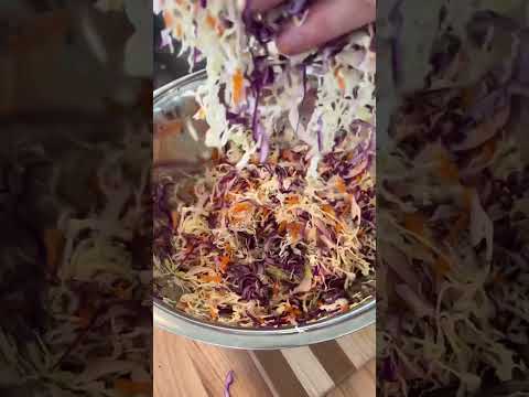 Healthy Greek Yogurt Coleslaw