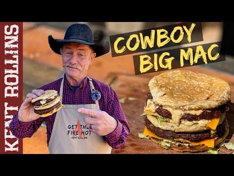 Cowboy Style Big Mac - Delicious American main course with medium difficulty. Perfect recipe converted from YouTube video to PDF format.