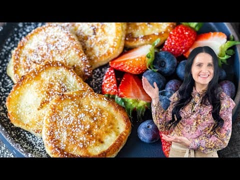 Cottage Cheese Pancakes (THE BEST)