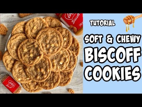 Biscoff Cookies! Recipe tutorial