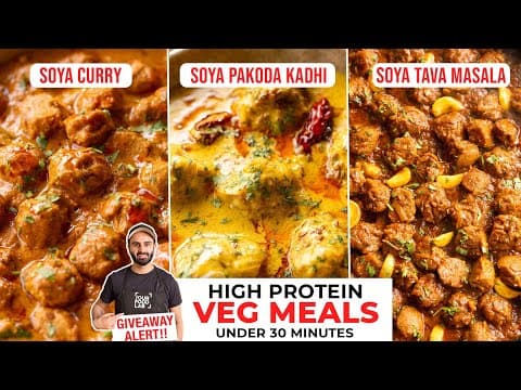 Quick High-Protein Soya Badi Curry