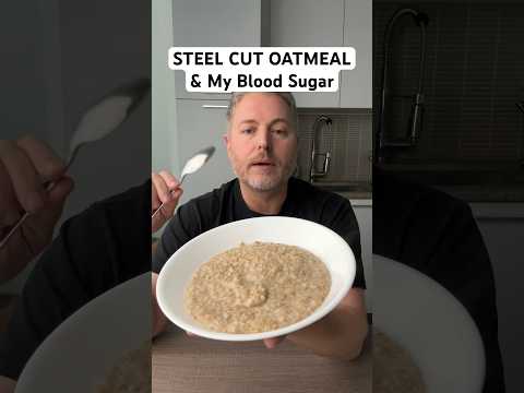 Steel cut oatmeal and my blood sugar.