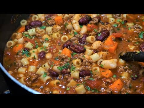 Better than Olive Garden Pasta e Fagioli Soup