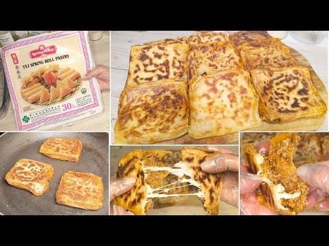 Msemen farci à la viande hachée express