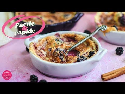 Blackberry Gratin with Two Creams - Delicious French dessert with easy difficulty. Perfect recipe converted from YouTube video to PDF format.