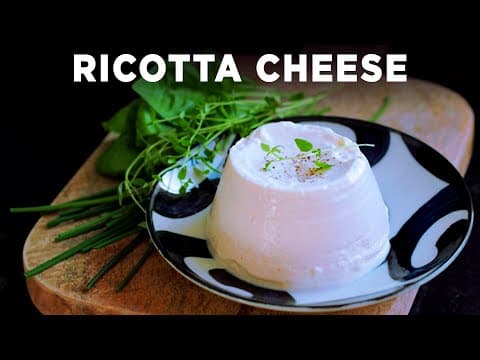 Homemade Ricotta Cheese