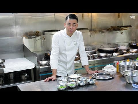 High-end Fried Rice - Chef in Hong Kong shares Recipe