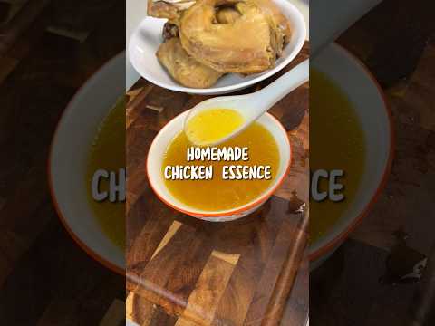 Homemade Chicken Essence, better than store bought ones 💯