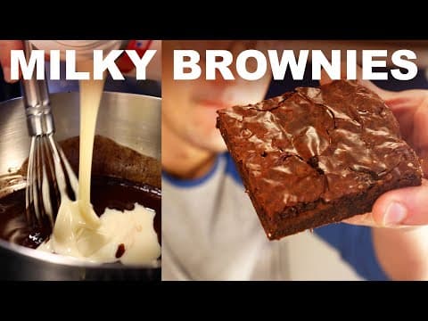 Chewy Condensed Milk Brownies