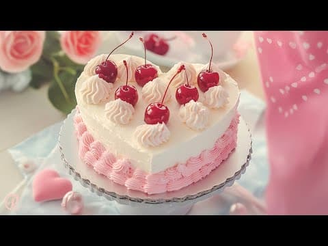 Red Velvet Heart Cake with Swiss Meringue Buttercream - Delicious French dessert with medium difficulty. Perfect recipe converted from YouTube video to PDF format.