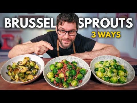 Cook Brussels Sprouts in 3 Ways
