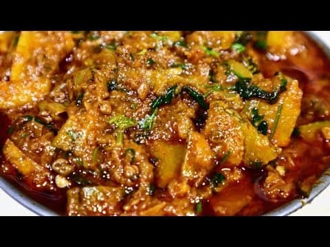 Sweet and Spicy Mustard Oil Pumpkin Sabzi