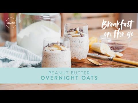 Peanut Butter Overnight Oats