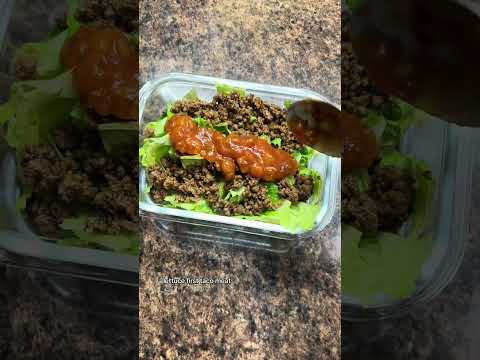 🔥 High Protein Taco Bowl Hack