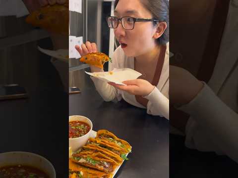 This might be the best thing I've made all year. Birria tacos