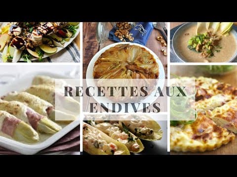 Tarte sucrée-salée d'endives noires et roquefort, accompagnée de pesto de roquette - Delicious Française main course with medium difficulty. Perfect recipe converted from YouTube video to PDF format.