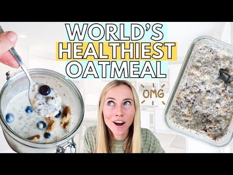 High-Protein Fiber-Packed Overnight Oats