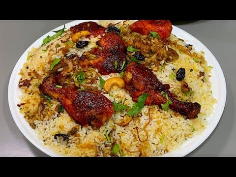 Fried Chicken Biryani