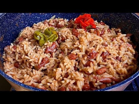 Quick Jamaican Rice and Peas (30-Minute Version)