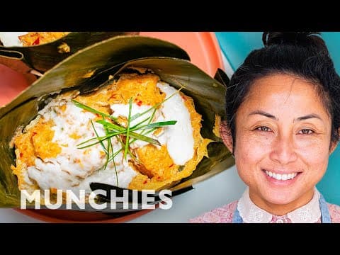 Cambodian Fish Amok (Steamed Fish Curry Soufflé)