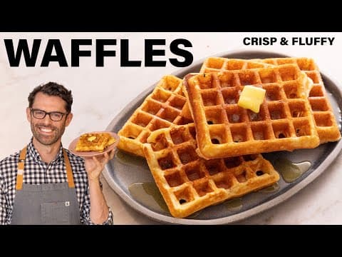 Crispy Classic Waffles