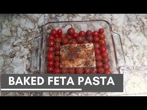 How to Make BAKED FETA PASTA