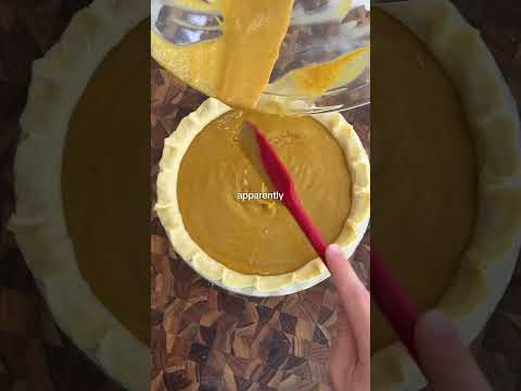 Homemade Pumpkin Pie