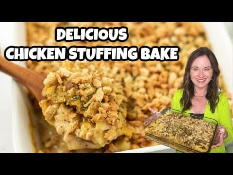 Chicken Stuffing Bake