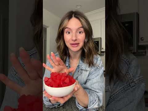 3-Ingredient Healthy Watermelon Gummies