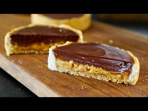 Homemade Snickers Tartlets - Delicious French dessert with medium difficulty. Perfect recipe converted from YouTube video to PDF format.