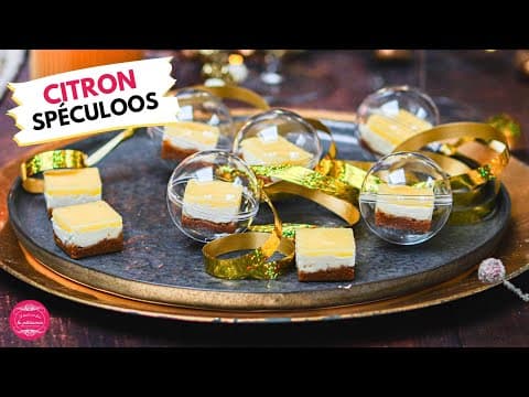 Lemon and Speculoos Cheesecake - Delicious French dessert with medium difficulty. Perfect recipe converted from YouTube video to PDF format.