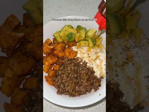 Let’s make the viral honey beef bowl 🍯🥩🔥