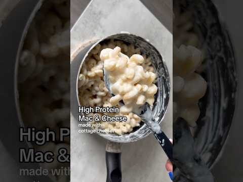 COTTAGE CHEESE Mac & Cheese (high protein!)