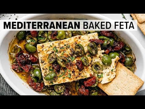 MEDITERRANEAN BAKED FETA