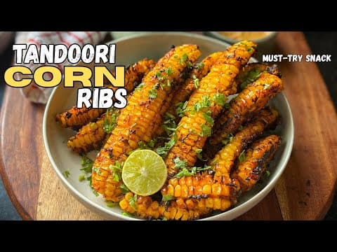 Tandoori Corn Ribs in Air Fryer
