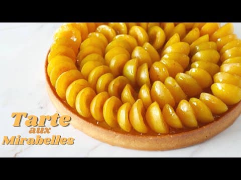 Tarte aux mirabelles