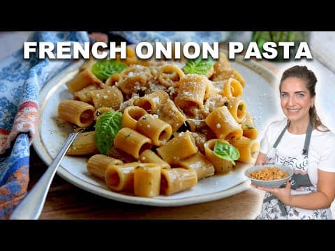 French Onion Pasta - One Pot Recipe!