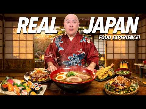I tried EVERY Traditional Japanese Food… WOW!