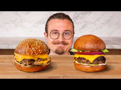 Perfect Smash Burger & Thick Juicy Burger with Homemade Dill Pickles and Sauce - Delicious American main course with medium difficulty. Perfect recipe converted from YouTube video to PDF format.