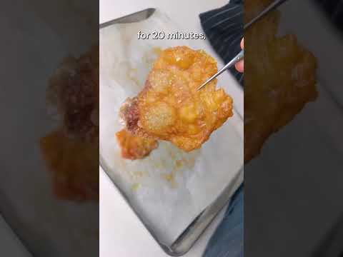 CRISPY CHICKEN SKIN chips baked recipe