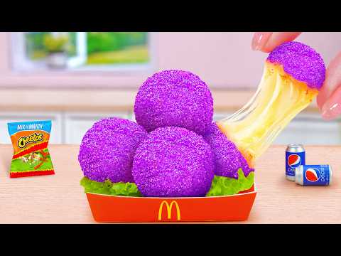 Korean Street Food 🧀 How To Make Cheetos Fried Cheese Balls Recipe🔥 Tina Mini Cooking