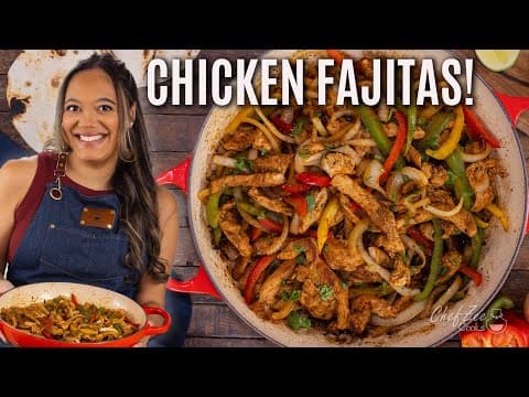 Easy Chicken Fajitas Recipe