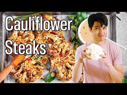 Roasted Cauliflower Steaks Recipe